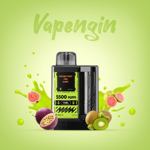 Одноразовый POD Vapengin - Kiwi Passionfruit Guava 5500 puffs 5%