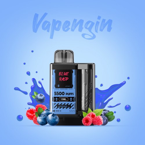 Одноразовый POD Vapengin - Blue Sour Raspberry 5500 puffs 5%