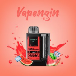 Одноразовый POD Vapengin - Watermelon Ice 5500 puffs 5%