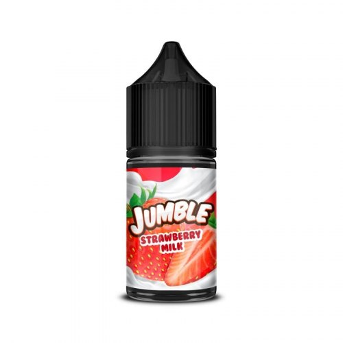 Жидкость Jumble SALT Strawberry Milk 20мг STRONG Pride Vape