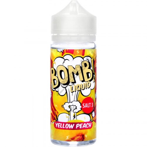 Жидкость Bomb! Liquid Yellow Peach 120мл 0 мг + никобустер
