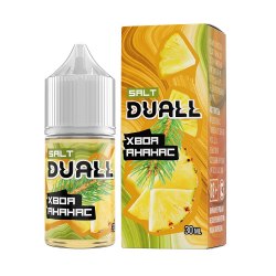 Жидкость DUALL SALT Хвоя, ананас 30мл (hard)