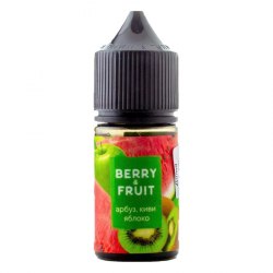Жидкость Berry and Fruit Pod SALT Арбуз, Яблоко, Киви 30мл 0мг