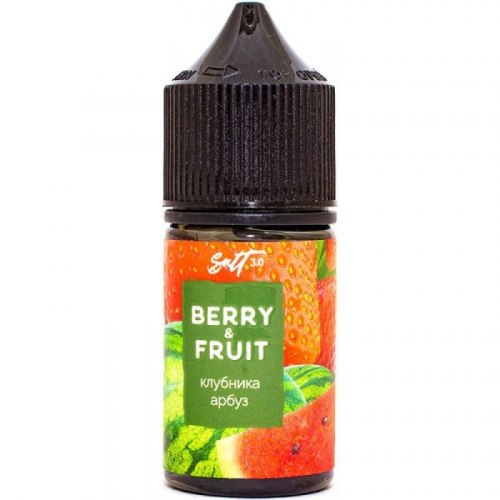 Жидкость Berry and Fruit Pod SALT Клубника и арбуз 30мл 0мг