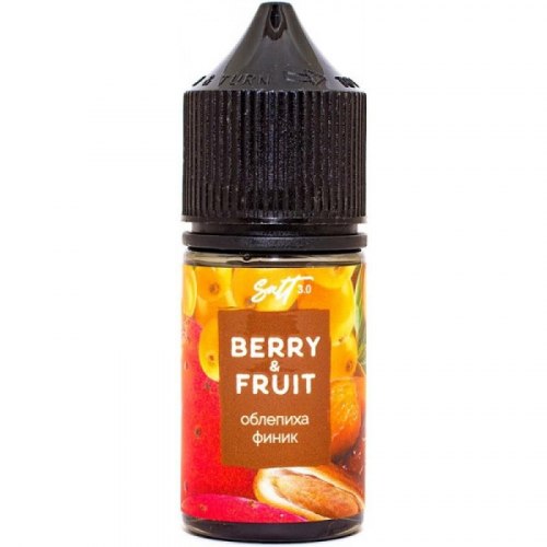 Жидкость Berry and Fruit Pod SALT Облепиха и финик 30мл 0мг