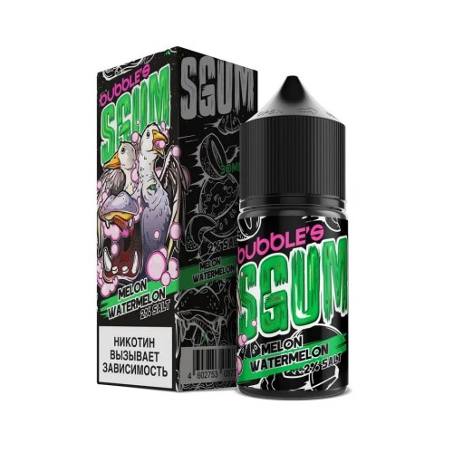 Жидкость Bubble's SGUM - MELON WATERMELON 30 мл 2% HYDRA