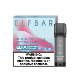 Картридж ELFBAR ELFA Blueberry Cotton Candy