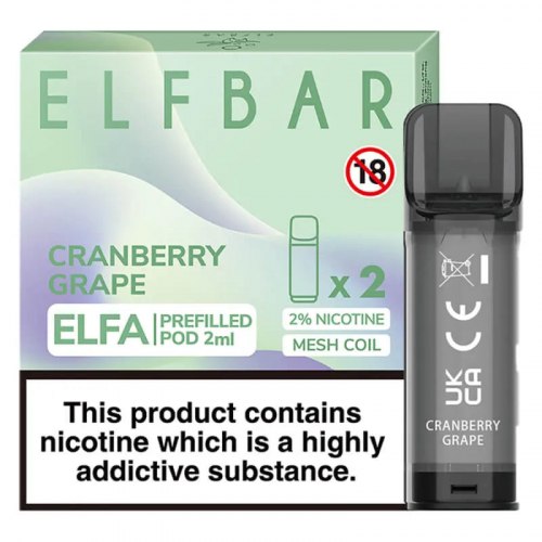 Картридж ELFBAR ELFA Cranberry Grape