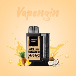 Одноразовый POD Vapengin - Pineapple Coconut 5500 puffs 5%