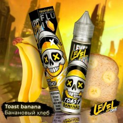 Жидкость Level One SALT Toast Banana 30мл 20hard