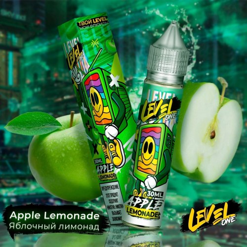 Жидкость Level One SALT Apple Lemonade 30мл 20hard
