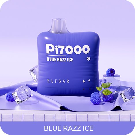 Одноразовый Elf Bar Pi7000 Blue Razz Ice
