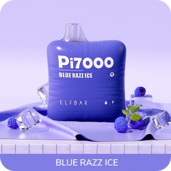 Одноразовый Elf Bar Pi7000 Blue Razz Ice