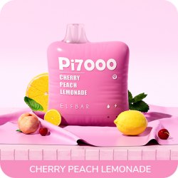 Одноразовый Elf Bar Pi7000 Cherry Peach Lemonade