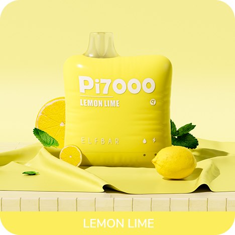 Одноразовый Elf Bar Pi7000 Lemon Lime