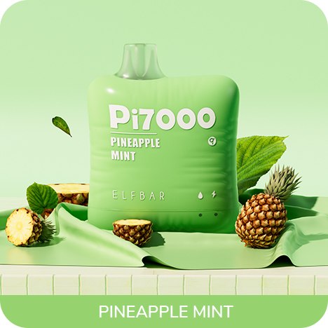 Одноразовый Elf Bar Pi7000 Pineapple Mint