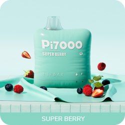 Одноразовый Elf Bar Pi7000 Super Berry