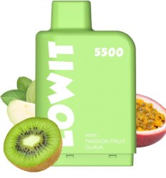 Картридж ELFBAR LOWIT 5500 Kiwi Passion Fruit Guava