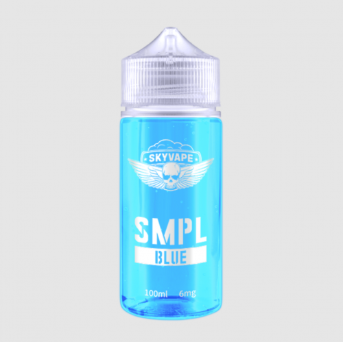 Жидкость SMPL 100мл 6мг Blue (Виноград, черника, холод)