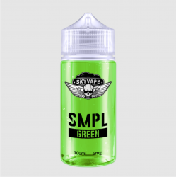 Жидкость SMPL 100мл 6мг Green (Киви, лайм, холод)