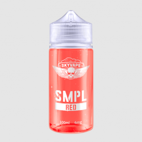 Жидкость SMPL 100мл 6мг Red (Клубника, малина, холод)