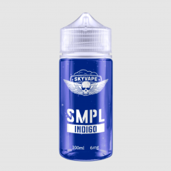 Жидкость SMPL 100мл 6мг Indigo (Виноград, лайм, холод)