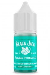 Жидкость Black Jack Salt PISTACHIO TOBACCO 30мл Strong