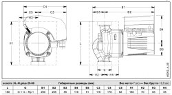 Циркуляционный насос Lowara Ecocirc XL 25-80