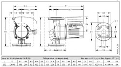 Циркуляционный насос Lowara Ecocirc XL 40-120F