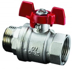 Кран шаровой ДУ 20 вр-вр Oventrop Optibal