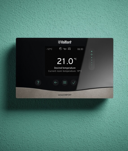 Программируемый погодозависимый регулятор с сенсорным управлением Vaillant VRC 720
