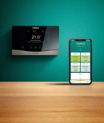 Программируемый погодозависимый регулятор с сенсорным управлением Vaillant VRC 720