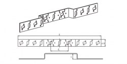 Кронштейн длинный Rehau 0 100