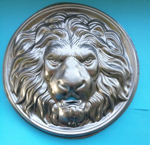 Штампованный элемент голова льва большая 19660