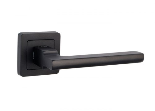Ручки дверные S-Locked A-120 BL/BL матовый черный