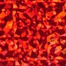 Пленка самоклеящаяся голограмма 0,45*8м SOLLER М022А красная