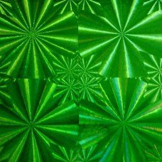 Пленка самоклеящаяся гологорамма SOLLER М021С зеленая
