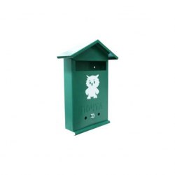 Ящик почтовый Домик К с замком зеленый