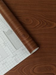 Пленка самоклеящаяся 0,9*8м дерево темное Axelfix 5329