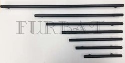Мебельная ручка FURBAT 2302-12 черный 128мм