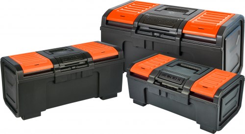Ящик для инструментов Boombox 16" черый/оранжевый BLOCKER BR3940