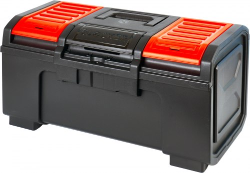 Ящик для инструментов Boombox 19" черый/оранжевый BLOCKER BR3941
