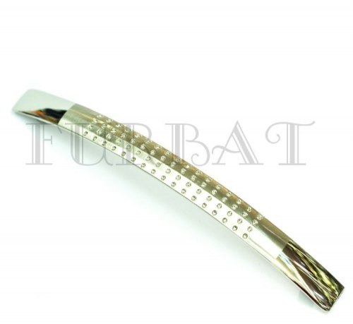 Мебельная ручка FURBAT 2687F-96 хром (толстая)