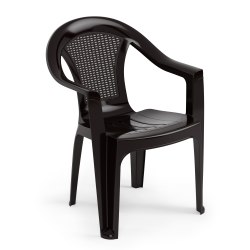 Кресло "Плетенка" (коричневый) Альтернатива М8530