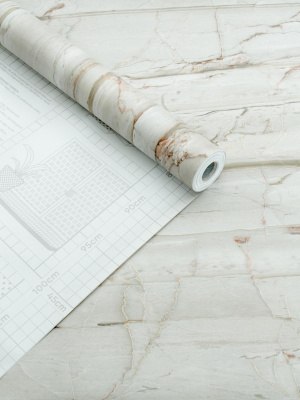 Пленка с/к 0,45х8м бело-серый Axelfix H2200