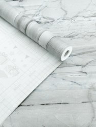 Пленка с/к 0,45х8м мрамор серый Axelfix H2202