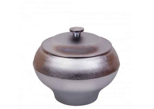 Горшок печной с крышкой, без покрытия 4л ООО "Силумин" БП04к