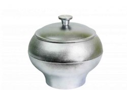 Горшок печной с крышкой, без покрытия 2,5л. ООО "Силумин" БП2,5к