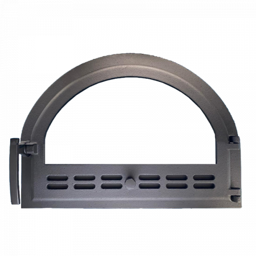 Дверка герметичная окрашенная со стеклом 10х280 Рублит ДТ-С.4 “Смоква”