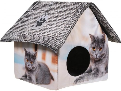 Домик для животных для животных 33*33*40 PerseiLine ДМД-1 (Британец)